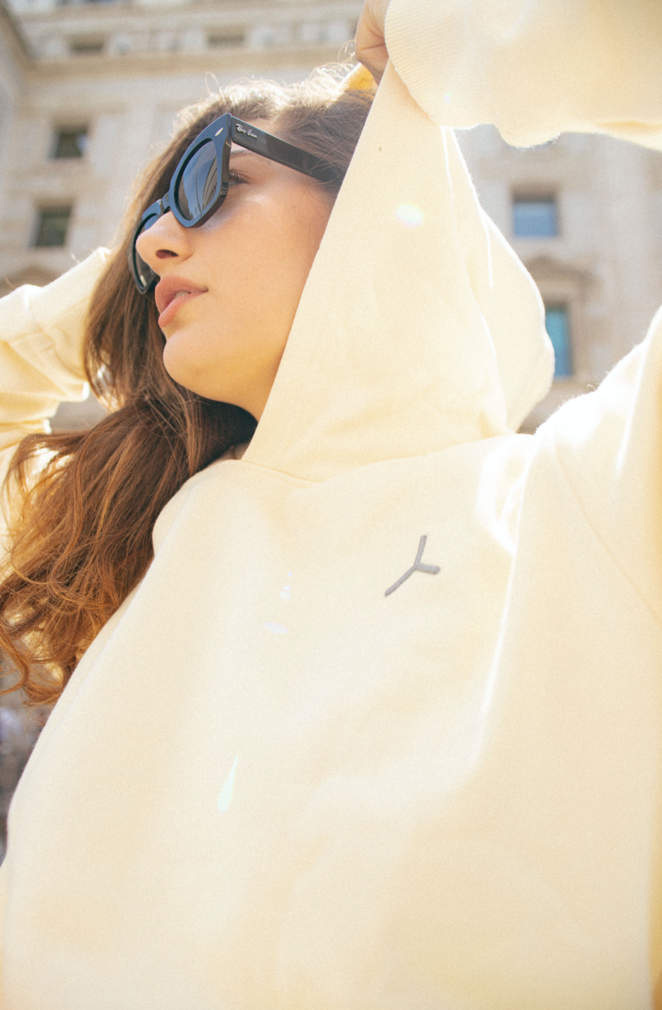 Hoodie Cream | Samy shop