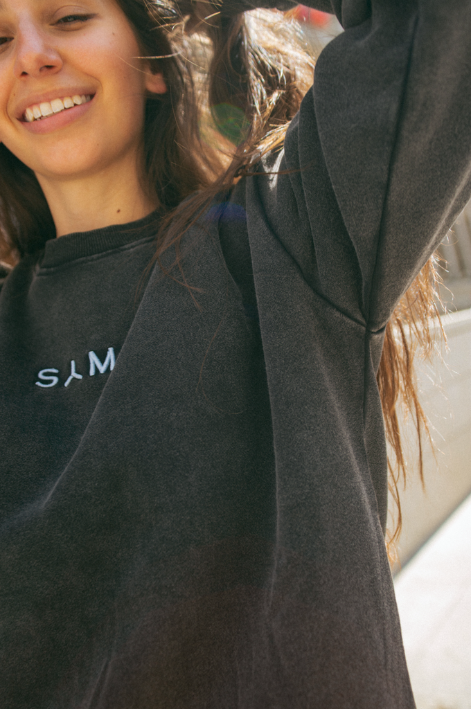 Dark 2025 grey sweatshirt